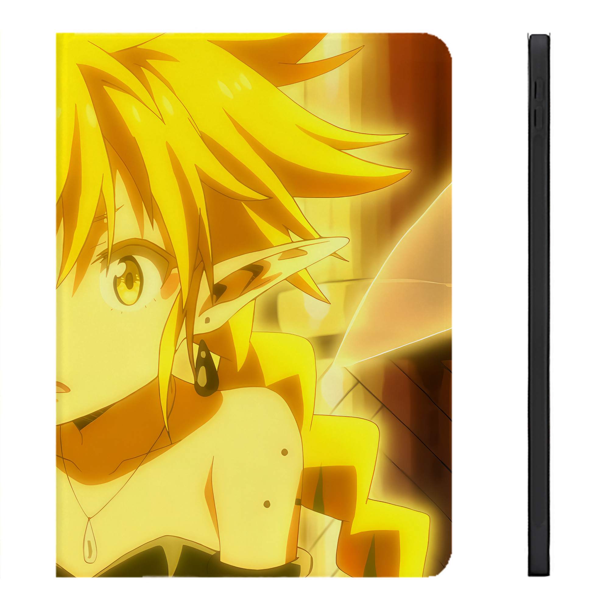 （画像用） 転スラ Regarding Reincarnated to Slime IPadケース ペンホルダー付き ブックスタイルデザイン
